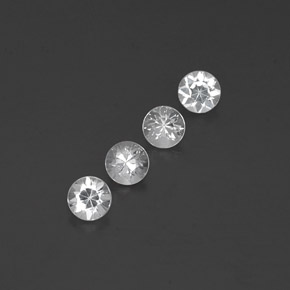 Achetez naturel ct blanc saphir gems, coupe roude, en provenance madagascar chez gemselect. en stock, livraison internationale!
