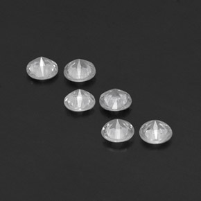 Achetez naturel ct blanc saphir gems, coupe roude, en provenance madagascar chez gemselect. en stock, livraison internationale!