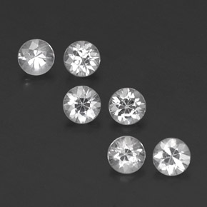 Achetez naturel ct blanc saphir gems, coupe roude, en provenance madagascar chez gemselect. en stock, livraison internationale!