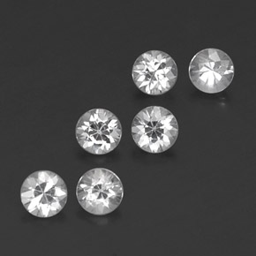 Achetez naturel ct blanc saphir gems, coupe roude, en provenance madagascar chez gemselect. en stock, livraison internationale!