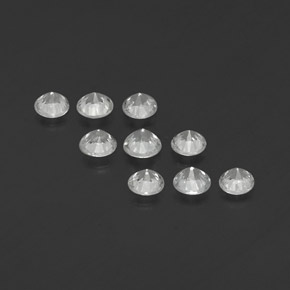 Achetez naturel ct blanc saphir gems, coupe roude, en provenance madagascar chez gemselect. en stock, livraison internationale!