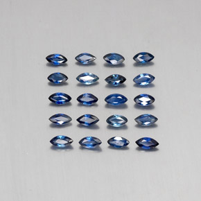 Achetez naturel 1,96ct bleue saphir gems, marquise, en provenance australie chez gemselect. en stock, livraison internationale!
