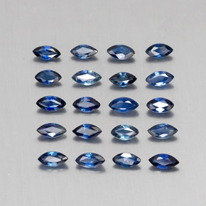 Achetez naturel 1,96ct bleue saphir gems, marquise, en provenance australie chez gemselect. en stock, livraison internationale!