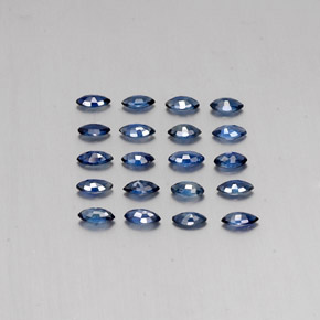 Achetez naturel 1,96ct bleue saphir gems, marquise, en provenance australie chez gemselect. en stock, livraison internationale!