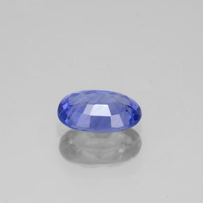 Saphir bleue naturelle coupe ovale, 1,17 ct, VS