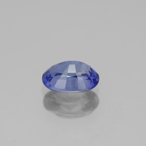Saphir bleue naturelle coupe ovale, 1,09 ct, VVS