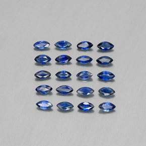 Achetez naturel 1,76ct bleue saphir gems, marquise, en provenance australie chez gemselect. en stock, livraison internationale!