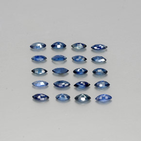 Achetez naturel ct bleue saphir gems, marquise, en provenance australie chez gemselect. en stock, livraison internationale!