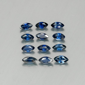 Achetez naturel ct bleue saphir gems, marquise, en provenance australie chez gemselect. en stock, livraison internationale!