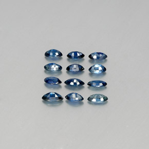 Achetez naturel ct bleue saphir gems, marquise, en provenance australie chez gemselect. en stock, livraison internationale!