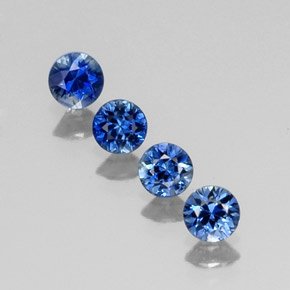 Achetez naturel ct bleue saphir gems, coupe roude, en provenance madagascar chez gemselect. en stock, livraison internationale!
