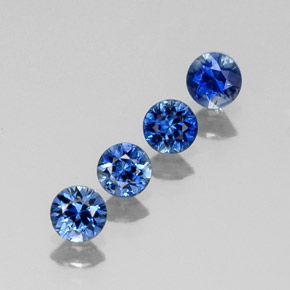 Achetez naturel ct bleue saphir gems, coupe roude, en provenance madagascar chez gemselect. en stock, livraison internationale!
