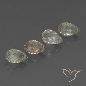 Shop natural 4.86ct Multicolore Saphir gems, Briolette, from Tanzanie at GemSelect. In stock, global shipping!