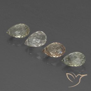 Shop natural 4.86ct Multicolore Saphir gems, Briolette, from Tanzanie at GemSelect. In stock, global shipping!