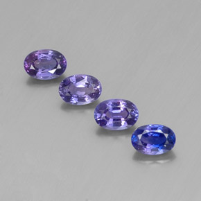 Achetez naturel ct bleue saphir gems, coupe ovale, en provenance tanzanie chez gemselect. en stock, livraison internationale!