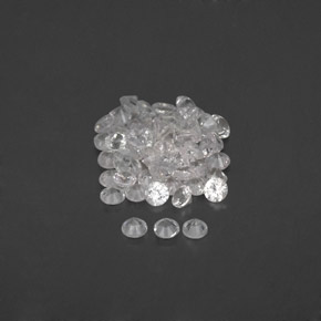 Achetez naturel ct blanc saphir gems, coupe roude, en provenance sri lanka (ceylan) chez gemselect. en stock, livraison internationale!