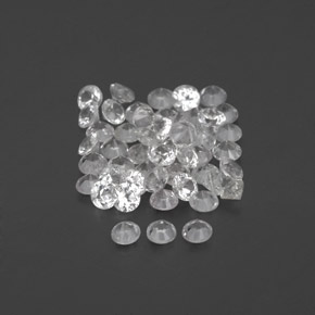 Achetez naturel ct blanc saphir gems, coupe roude, en provenance sri lanka (ceylan) chez gemselect. en stock, livraison internationale!
