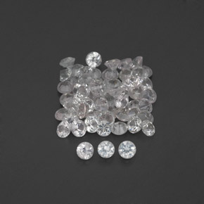 Achetez naturel ct blanc saphir gems, coupe roude, en provenance sri lanka (ceylan) chez gemselect. en stock, livraison internationale!