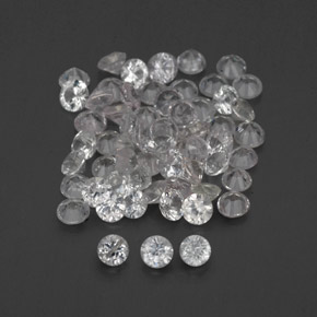 Achetez naturel ct blanc saphir gems, coupe roude, en provenance sri lanka (ceylan) chez gemselect. en stock, livraison internationale!