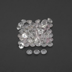Achetez naturel ct blanc saphir gems, coupe roude, en provenance sri lanka (ceylan) chez gemselect. en stock, livraison internationale!