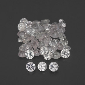 Achetez naturel ct blanc saphir gems, coupe roude, en provenance sri lanka (ceylan) chez gemselect. en stock, livraison internationale!