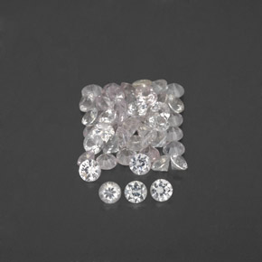 Achetez naturel ct blanc saphir gems, coupe roude, en provenance sri lanka (ceylan) chez gemselect. en stock, livraison internationale!
