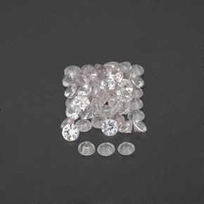 Achetez naturel ct blanc saphir gems, coupe roude, en provenance sri lanka (ceylan) chez gemselect. en stock, livraison internationale!