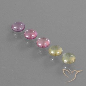 Achetez naturel 1,84ct multicolore saphir gems, coupe roude, en provenance madagascar chez gemselect. en stock, livraison internationale!