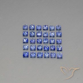 Achetez naturel 4,09ct bleue saphir gems, carré, en provenance sri lanka chez gemselect. en stock, livraison internationale!