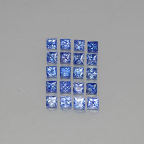 Achetez naturel ct bleue saphir gems, carré, en provenance sri lanka (ceylan) chez gemselect. en stock, livraison internationale!