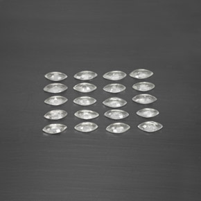 Achetez naturel ct blanc saphir gems, marquise, en provenance sri lanka chez gemselect. en stock, livraison internationale!