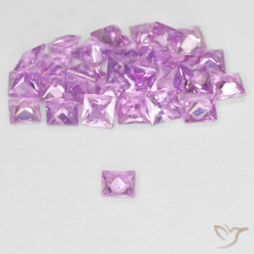Shop natural 2.56ct Rose clair Saphir gems, Carré, from Madagascar at GemSelect. In stock, global shipping!