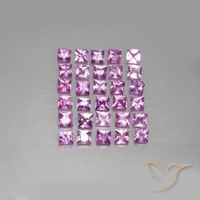 Shop natural 2.48ct Rose clair Saphir gems, Carré, from Madagascar at GemSelect. In stock, global shipping!