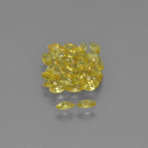 Achetez naturel 3,34ct jaune saphir gems, marquise, en provenance tanzanie chez gemselect. en stock, livraison internationale!