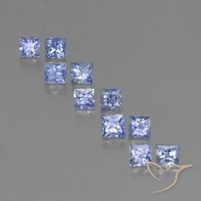 Achetez naturel 2,56ct bleue saphir gems, carré, en provenance sri lanka chez gemselect. en stock, livraison internationale!