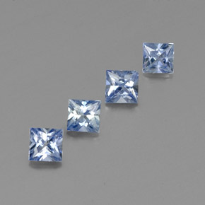 Achetez naturel ct bleue saphir gems, carré, en provenance sri lanka (ceylan) chez gemselect. en stock, livraison internationale!