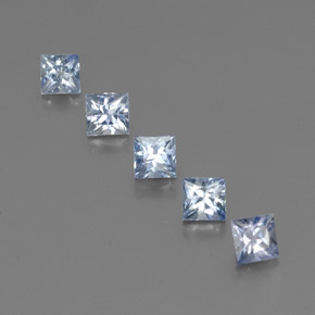 Achetez naturel ct bleue saphir gems, carré, en provenance sri lanka chez gemselect. en stock, livraison internationale!
