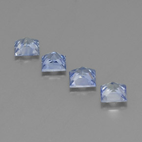 Achetez naturel ct bleue saphir gems, carré, en provenance sri lanka (ceylan) chez gemselect. en stock, livraison internationale!