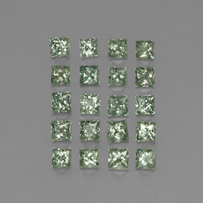 Achetez naturel ct vert saphir gems, carré, en provenance tanzanie (songea) chez gemselect. en stock, livraison internationale!