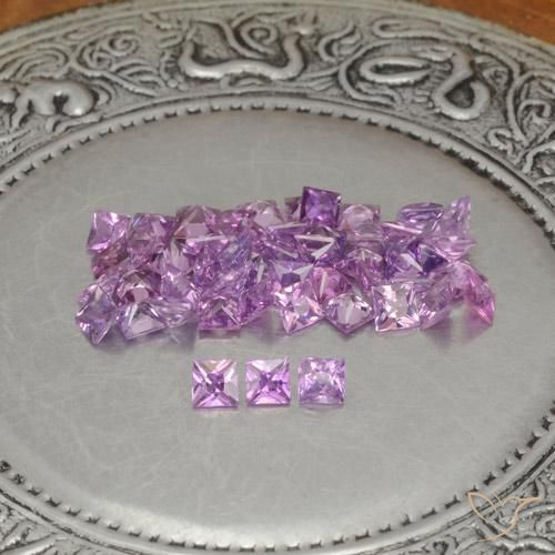 Shop natural 4.65ct Violet Rosâtre Saphir gems, Carré, from Madagascar at GemSelect. In stock, global shipping!