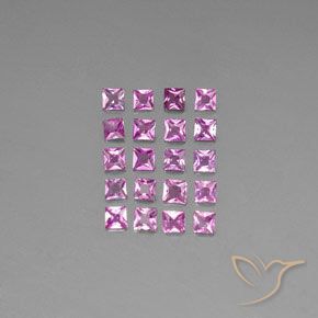 Achetez naturel 2,59ct pourpre saphir gems, carré, en provenance madagascar chez gemselect. en stock, livraison internationale!