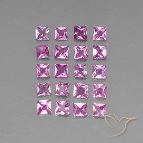 Achetez naturel 2,59ct pourpre saphir gems, carré, en provenance madagascar chez gemselect. en stock, livraison internationale!