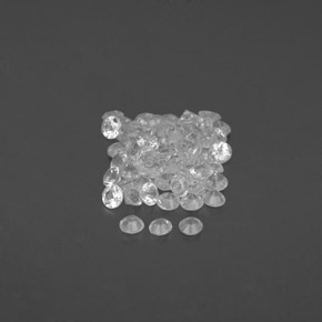Achetez naturel ct blanc saphir gems, coupe roude, en provenance sri lanka (ceylan) chez gemselect. en stock, livraison internationale!
