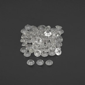 Achetez naturel ct blanc saphir gems, coupe roude, en provenance sri lanka (ceylan) chez gemselect. en stock, livraison internationale!