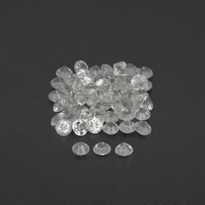 Achetez naturel ct blanc saphir gems, coupe roude, en provenance sri lanka (ceylan) chez gemselect. en stock, livraison internationale!