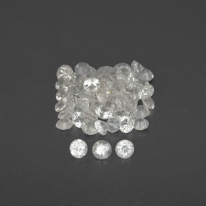 Achetez naturel ct blanc saphir gems, coupe roude, en provenance sri lanka (ceylan) chez gemselect. en stock, livraison internationale!