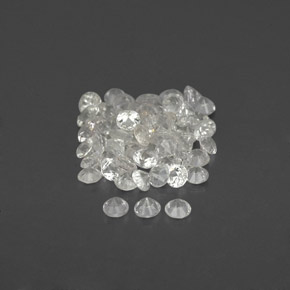 Achetez naturel ct blanc saphir gems, coupe roude, en provenance sri lanka (ceylan) chez gemselect. en stock, livraison internationale!
