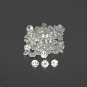 Achetez naturel ct blanc saphir gems, coupe roude, en provenance sri lanka (ceylan) chez gemselect. en stock, livraison internationale!