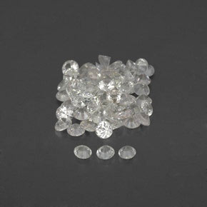 Achetez naturel ct blanc saphir gems, coupe roude, en provenance sri lanka (ceylan) chez gemselect. en stock, livraison internationale!