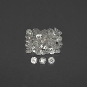 Achetez naturel ct blanc saphir gems, coupe roude, en provenance sri lanka (ceylan) chez gemselect. en stock, livraison internationale!